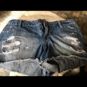 Junior jean shorts